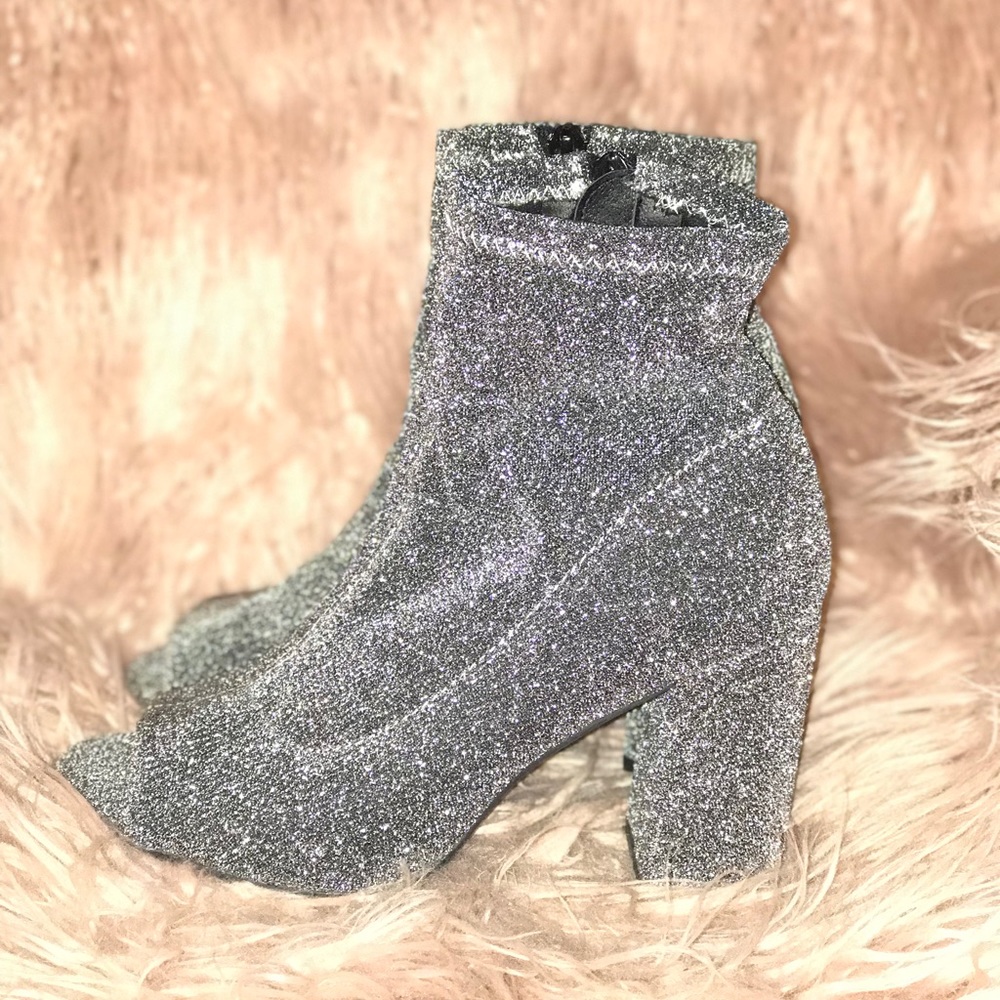 MIA peep toe booties